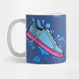 Golf Blue Pink Skate Sneaker Mug